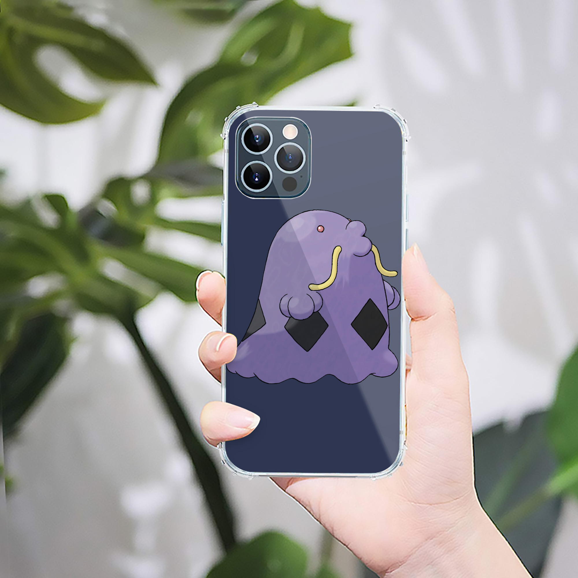 （画像用） ポケットモンスター Pokémon 【iPhone 12シリーズ対応】透明スマホケース（クリアソフトケース）